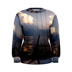 Sailing Into The Storm Women s Sweatshirt by oddzodd