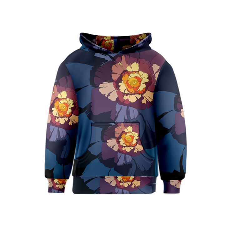 Flower Kids  Pullover Hoodie