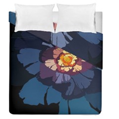 Flower Duvet Cover Double Side (queen Size)