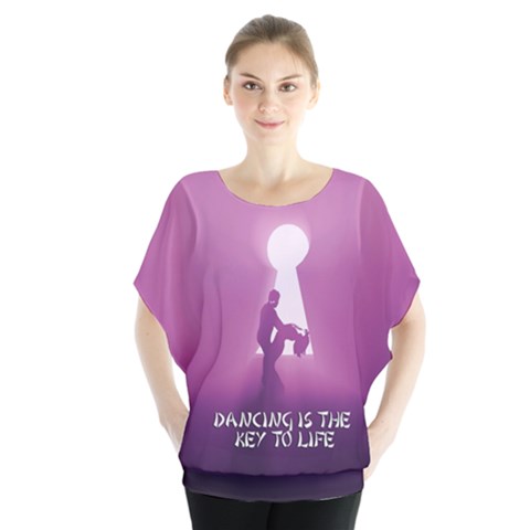 Dancing Is The Key To Life Blouse by UnicornFashion