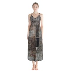 Concrete Grunge Texture                      Chiffon Maxi Dress