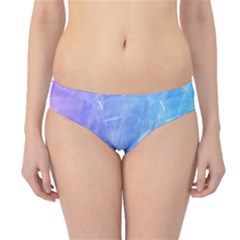 Blue purple watercolors               Hipster Bikini Bottoms