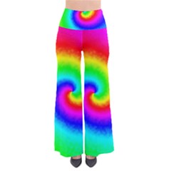 Tie-dye Rainbow Swirl So Vintage Palazzo Pants by SandyRichter