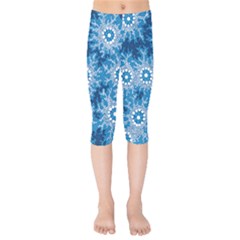 Aboriginal Art – Bushland Dreaming Kids  Capri Leggings  by hogartharts