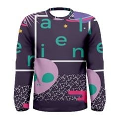 Behance Feelings Beauty Space Alien Star Galaxy Men s Long Sleeve Tee by Mariart