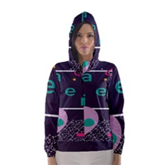 Behance Feelings Beauty Space Alien Star Galaxy Hooded Wind Breaker (women) by Mariart