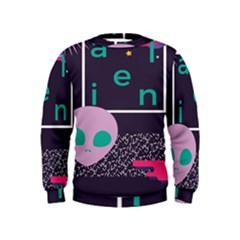 Behance Feelings Beauty Space Alien Star Galaxy Kids  Sweatshirt by Mariart