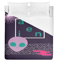 Behance Feelings Beauty Space Alien Star Galaxy Duvet Cover (queen Size) by Mariart