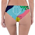 Behance Feelings Beauty Waves Blue Yellow Pink Green Leaf Reversible Classic Bikini Bottoms View4