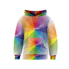 Colour Value Diagram Circle Round Kids  Pullover Hoodie by Mariart