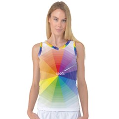 Colour Value Diagram Circle Round Women s Basketball Tank Top by Mariart