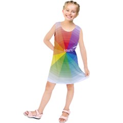 Colour Value Diagram Circle Round Kids  Tunic Dress