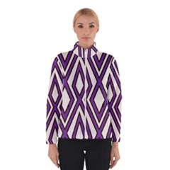 Diamond Key Stripe Purple Chevron Winterwear by Mariart