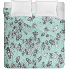 Cockroach Insects Duvet Cover Double Side (king Size) by Mariart