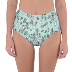 Cockroach Insects Reversible High-waist Bikini Bottoms by Mariart