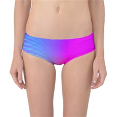 Light Aurora Pink Purple Gold Classic Bikini Bottoms by Mariart