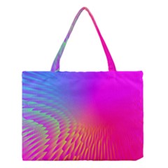 Light Aurora Pink Purple Gold Medium Tote Bag