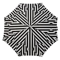 Optical Illusion Inverted Diamonds Straight Umbrellas by Mariart