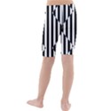 Optical Illusion Inverted Diamonds Kids  Mid Length Swim Shorts View2