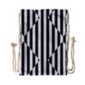 Optical Illusion Inverted Diamonds Drawstring Bag (Small) View1