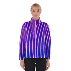 Rays Light Chevron Blue Purple Line Light Winterwear by Mariart