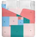 Simple Perfect Squares Squares Order Duvet Cover Double Side (King Size) View1