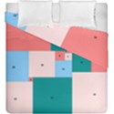 Simple Perfect Squares Squares Order Duvet Cover Double Side (King Size) View2