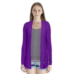 Rays Light Chevron Purple Green Black Line Cardigans by Mariart