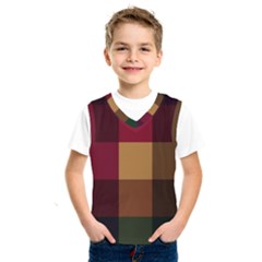 Stripes Plaid Color Kids  Sportswear by Mariart