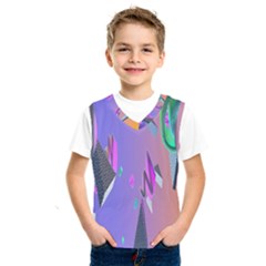 Triangle Wave Rainbow Kids  Sportswear by Mariart