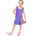 Triangle Wave Rainbow Kids  Tunic Dress View1