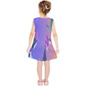 Triangle Wave Rainbow Kids  Tunic Dress View2