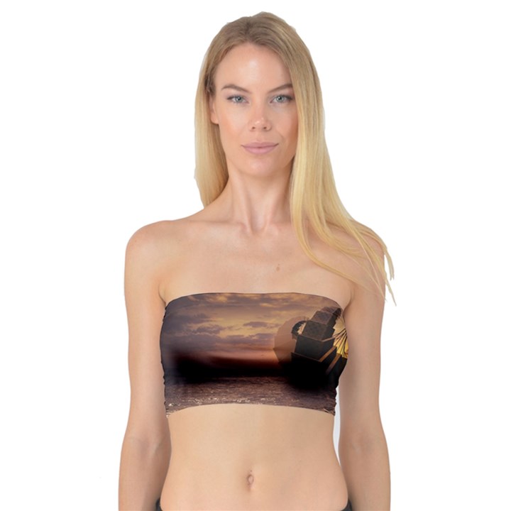 Steampunk Fractalscape, A Ship For All Destinations Bandeau Top