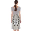 Wonderful Sugar Cat Skull Midi Beach Skirt View2