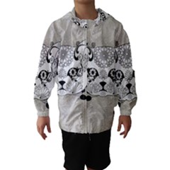 Wonderful Sugar Cat Skull Hooded Wind Breaker (kids) by FantasyWorld7