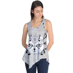 Wonderful Sugar Cat Skull Sleeveless Tunic by FantasyWorld7