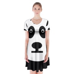 3904865 14248320 Jailpanda Orig Short Sleeve V-neck Flare Dress