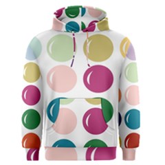 Brights Pastels Bubble Balloon Color Rainbow Men s Pullover Hoodie by Mariart