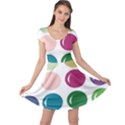 Brights Pastels Bubble Balloon Color Rainbow Cap Sleeve Dresses View1