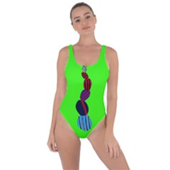 Egg Line Rainbow Green Bring Sexy Back Swimsuit by Mariart