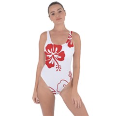 Hawaiian Flower Red Sunflower Bring Sexy Back Swimsuit