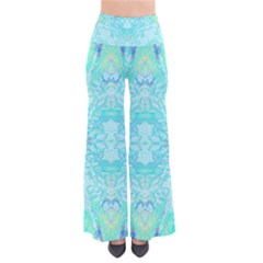 Green Tie Dye Kaleidoscope Opaque Color Pants by Mariart