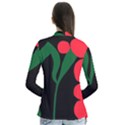 Illustrators Portraits Plants Green Red Polka Dots Cardigans View2