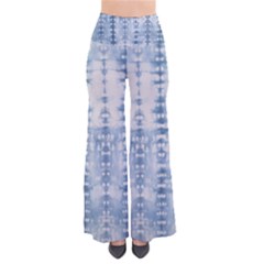 Indigo Grey Tie Dye Kaleidoscope Opaque Color Pants by Mariart