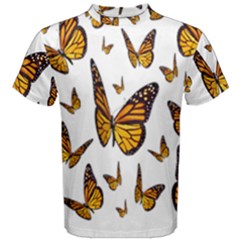 Butterfly Spoonflower Men s Cotton Tee