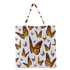 Butterfly Spoonflower Grocery Tote Bag