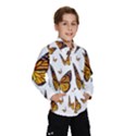 Butterfly Spoonflower Wind Breaker (Kids) View1