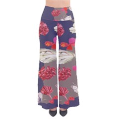 Original Butterfly Carnation Pants by Mariart