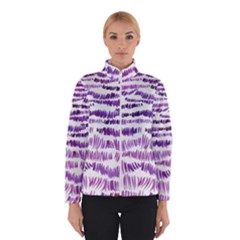 Original Feather Opaque Color Purple Winterwear by Mariart