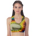 Red Blue Yellow Green Medium Rainbow Tie Dye Kaleidoscope Opaque Color Sports Bra View1